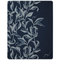 DOMÁCA DEKA, bavlna, 150/200 cm - modrá/svetlosivá, Natur, textil (150/200cm) - Joop!