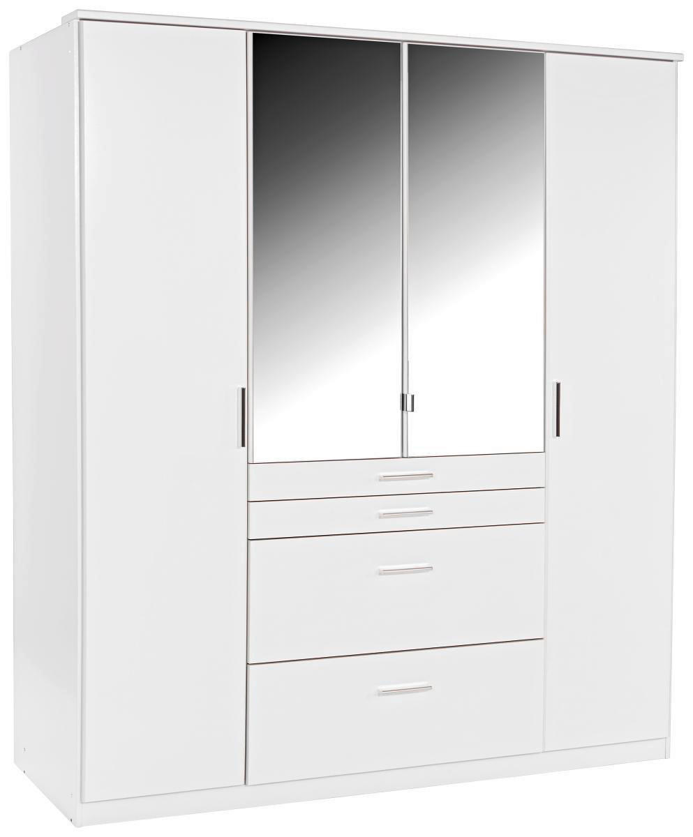 mid.you kleiderschrank in weiß online kaufen