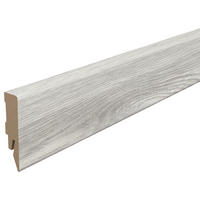 SOCKELLEISTE Eiche hellgrau Hellgrau  - Hellgrau, KONVENTIONELL, Holzwerkstoff (240/1.4/5.8cm) - Egger Holzwerkstoffe