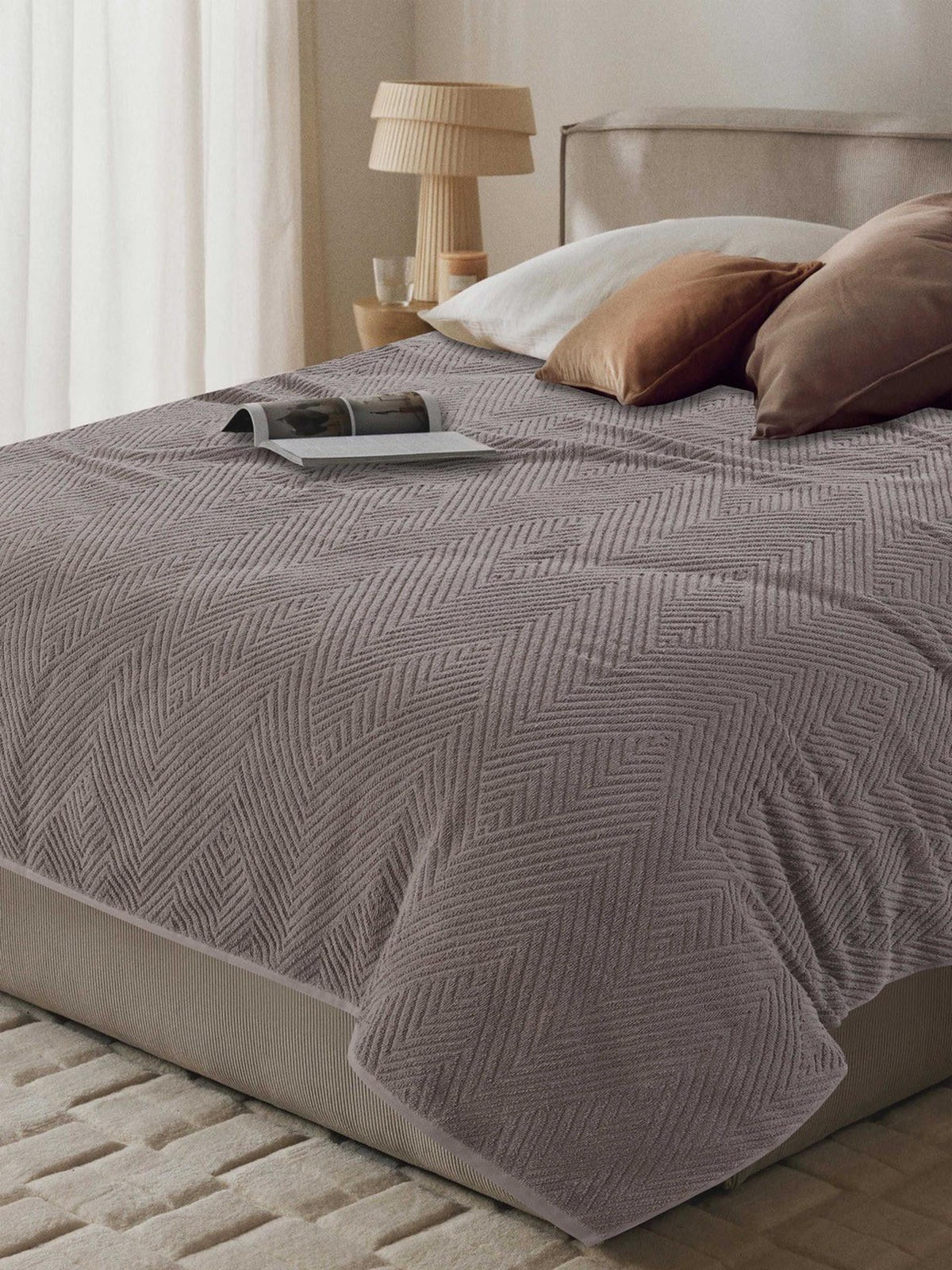 PREGRINJALO  UNA  150/220 cm       naravne barve  - naravne barve, Basics, tekstil (150/220cm) - Esposa