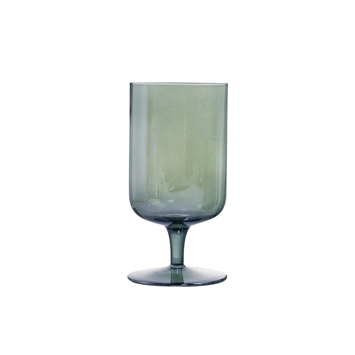 WASSERGLAS 340 ml  - Grün, Trend, Glas (7,2/14,5cm) - Novel