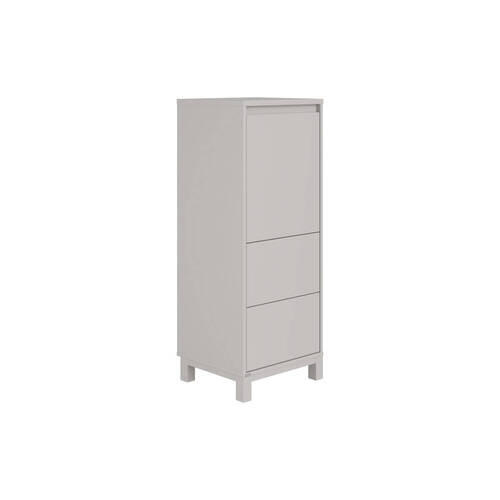 HIGHBOARD Olli Highboard 1T2S  in  - Grau, Basics, Holzwerkstoff (48,4/119,7/40,1cm) - Paidi