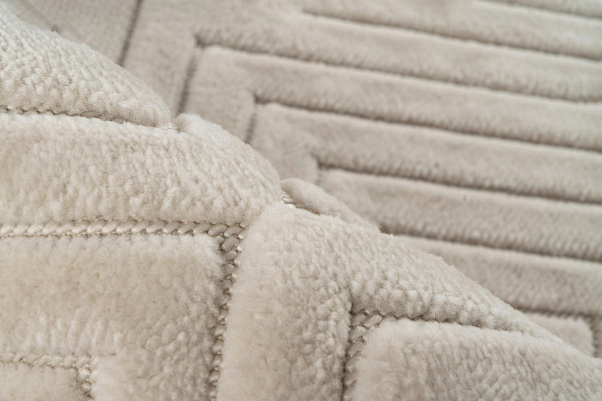 TEPPICH 80/150 cm  - Creme, Basics, Textil (80/150cm)