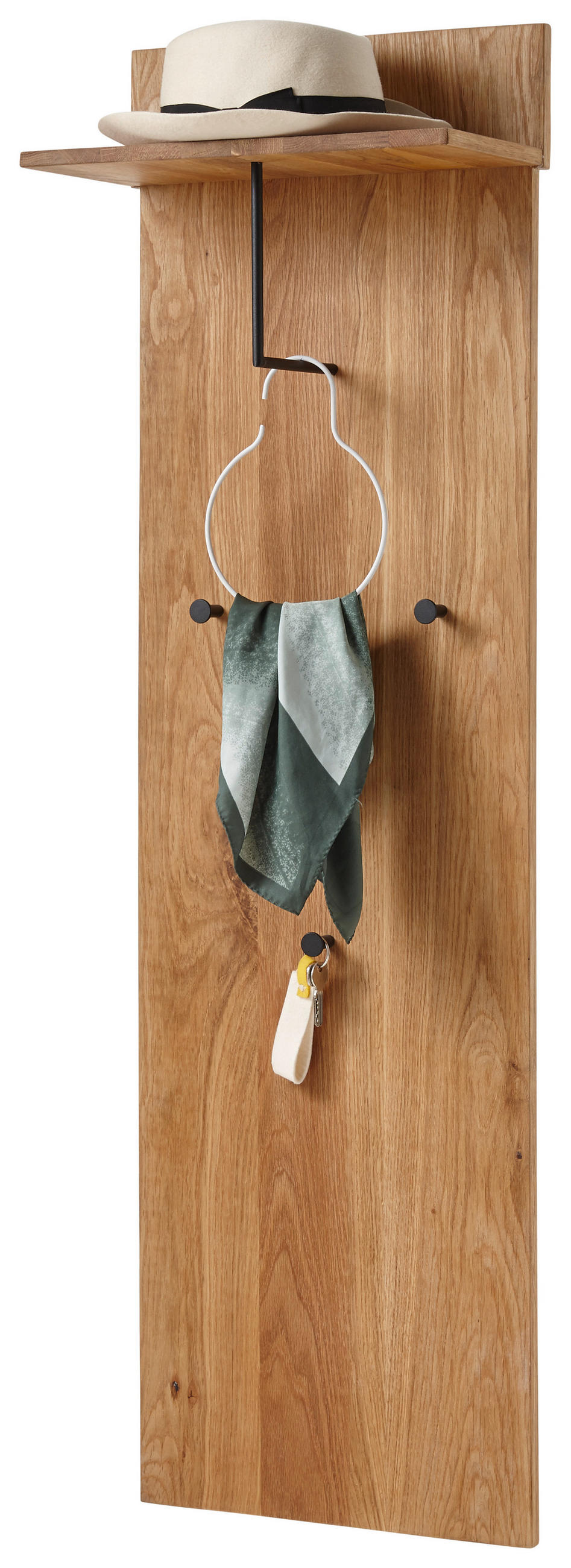 GARDEROBENPANEEL  in 42/135/20 cm  - Eichefarben, Natur, Holz (42/135/20cm)