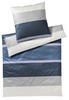 BETTWÄSCHE JOOP! MOOD Makosatin  - Blau, KONVENTIONELL, Textil (155/220cm) - Joop!