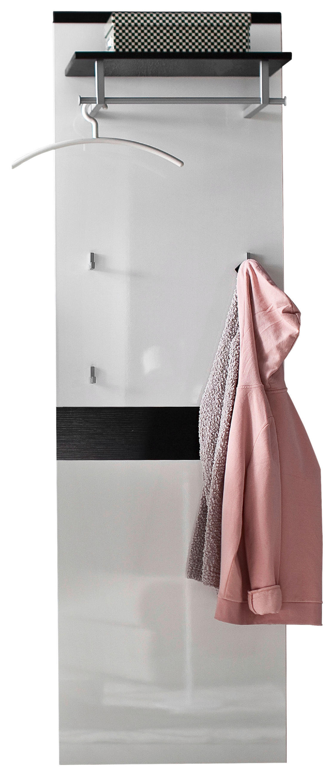 GARDEROBENPANEEL  in 60/199/32 cm  - Eichefarben/Weiß, Design, Holz/Holzwerkstoff (60/199/32cm) - Moderano