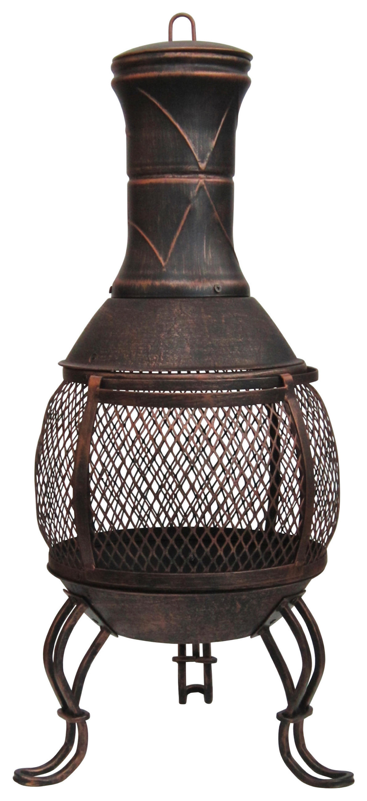 FEUERSTELLE Mexico  - Rostfarben, LIFESTYLE, Metall (45/88cm)