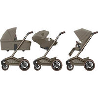 KINDERWAGENSET  Fame Bundle  Oak Truffle  - Braun, Basics, Kunststoff/Textil - Maxi-Cosi