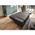 SCHLAFSOFA  mit Mikrofaser Anthrazit  - Anthrazit/Schwarz, KONVENTIONELL, Kunststoff/Textil (202/90/97cm) - Carryhome