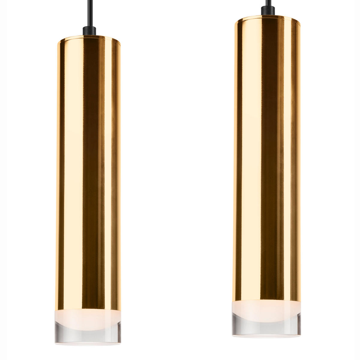 HÄNGELEUCHTE Diego 32/6/99 cm   - Goldfarben, Design, Metall (32/6/99cm)