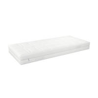 TASCHENFEDERKERNMATRATZE BIG STAR H2 80/200 cm Höhe ca. 22 cm  - Weiß, Basics, Textil (80/200cm) - MALIE