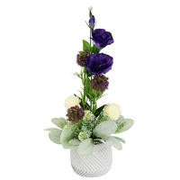 KUNSTBLUME  - Multicolor/Grau, Basics, Keramik/Kunststoff (23/48cm)
