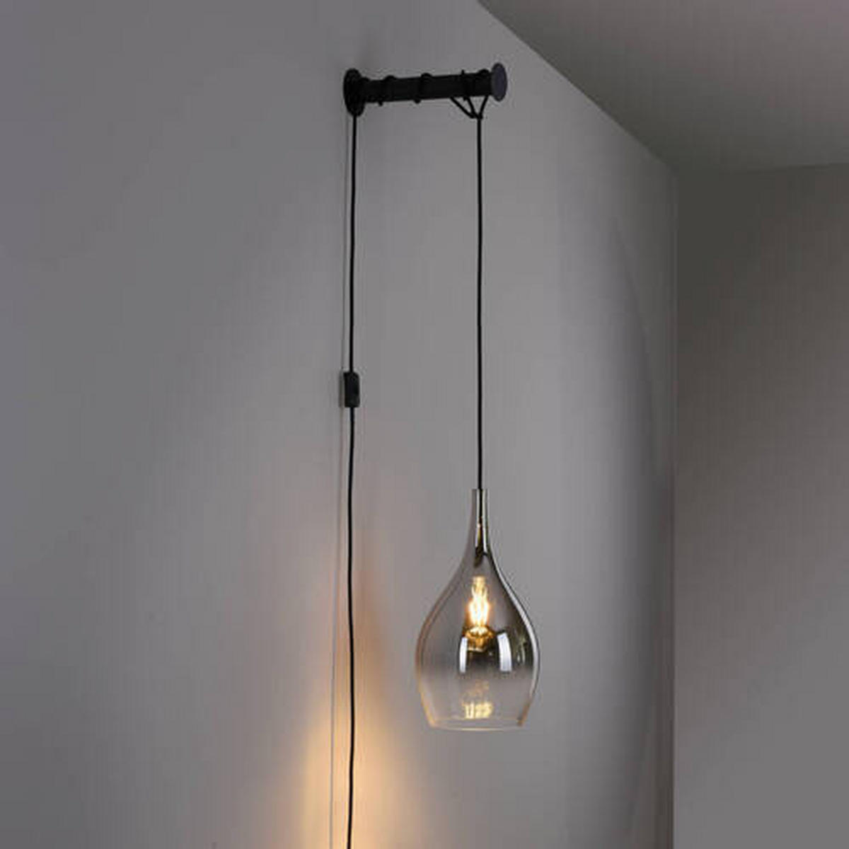 WANDLEUCHTE 33/20/100 cm   - Design, Glas/Kunststoff (33/20/100cm)
