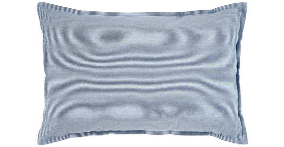 ZIERKISSEN  60/40 cm   - Blau/Weiß, Basics, Textil (60/40cm) - Novel