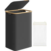 KÔŠ NA BIELIZEŇ,  - Basics, textil/prírodné materiály (42/70.5/32cm)