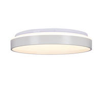 LED-DECKENLEUCHTE 34/34/6 cm   - Weiß, KONVENTIONELL, Kunststoff/Metall (34/34/6cm)