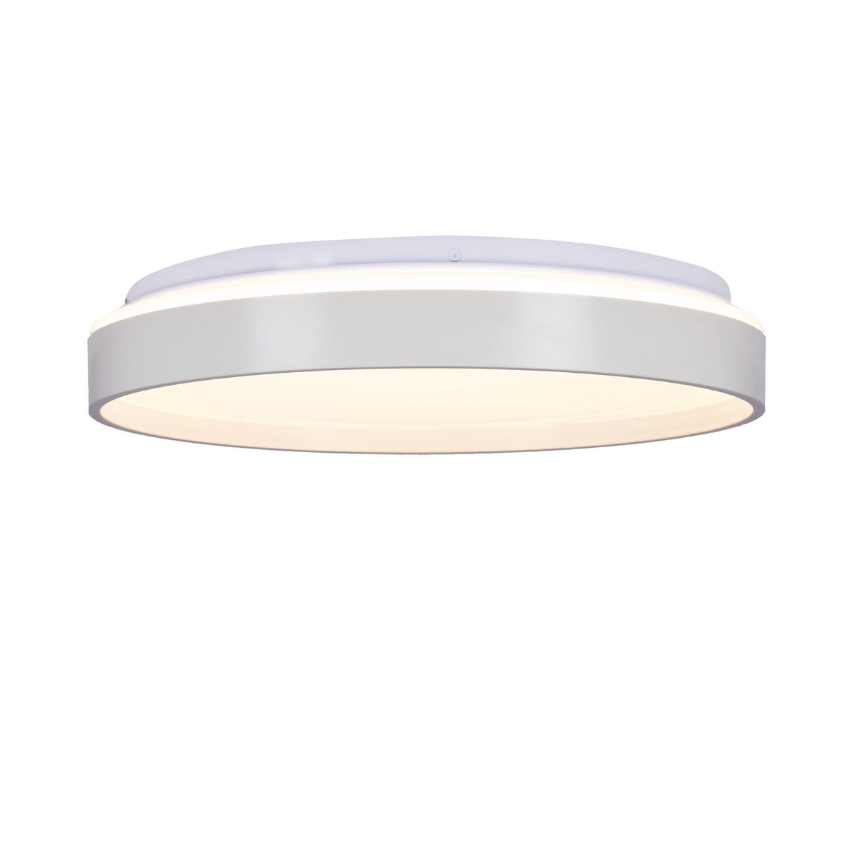 LED-DECKENLEUCHTE 34/34/6 cm   - Weiß, KONVENTIONELL, Kunststoff/Metall (34/34/6cm)