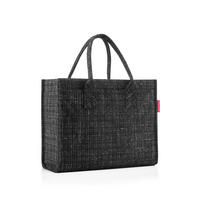 NÁKUPNÍ TAŠKA černá - černá, Moderní, textil (42/35/17cm) - Reisenthel