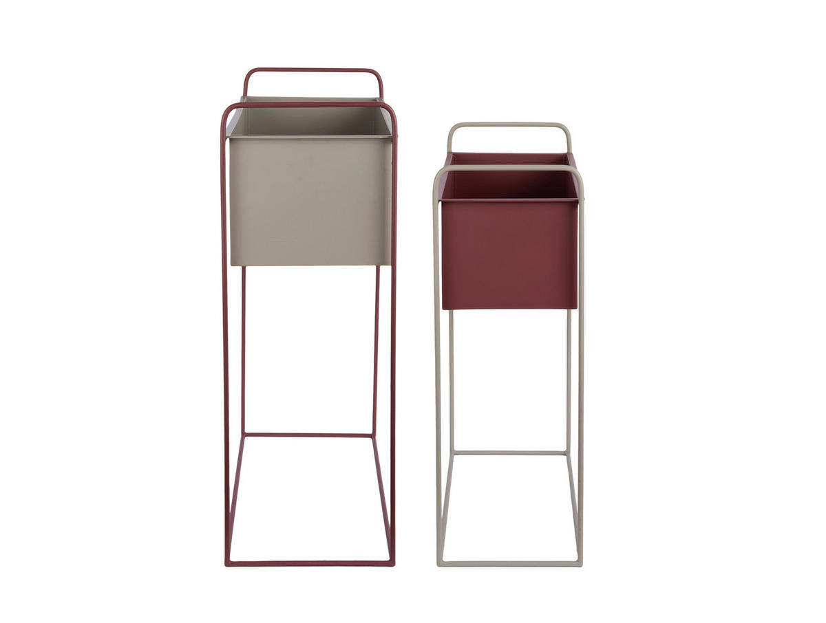 PFLANZENTOPF Multicolor  - Multicolor, Basics, Metall (50.5/24/65cm) - Present Time