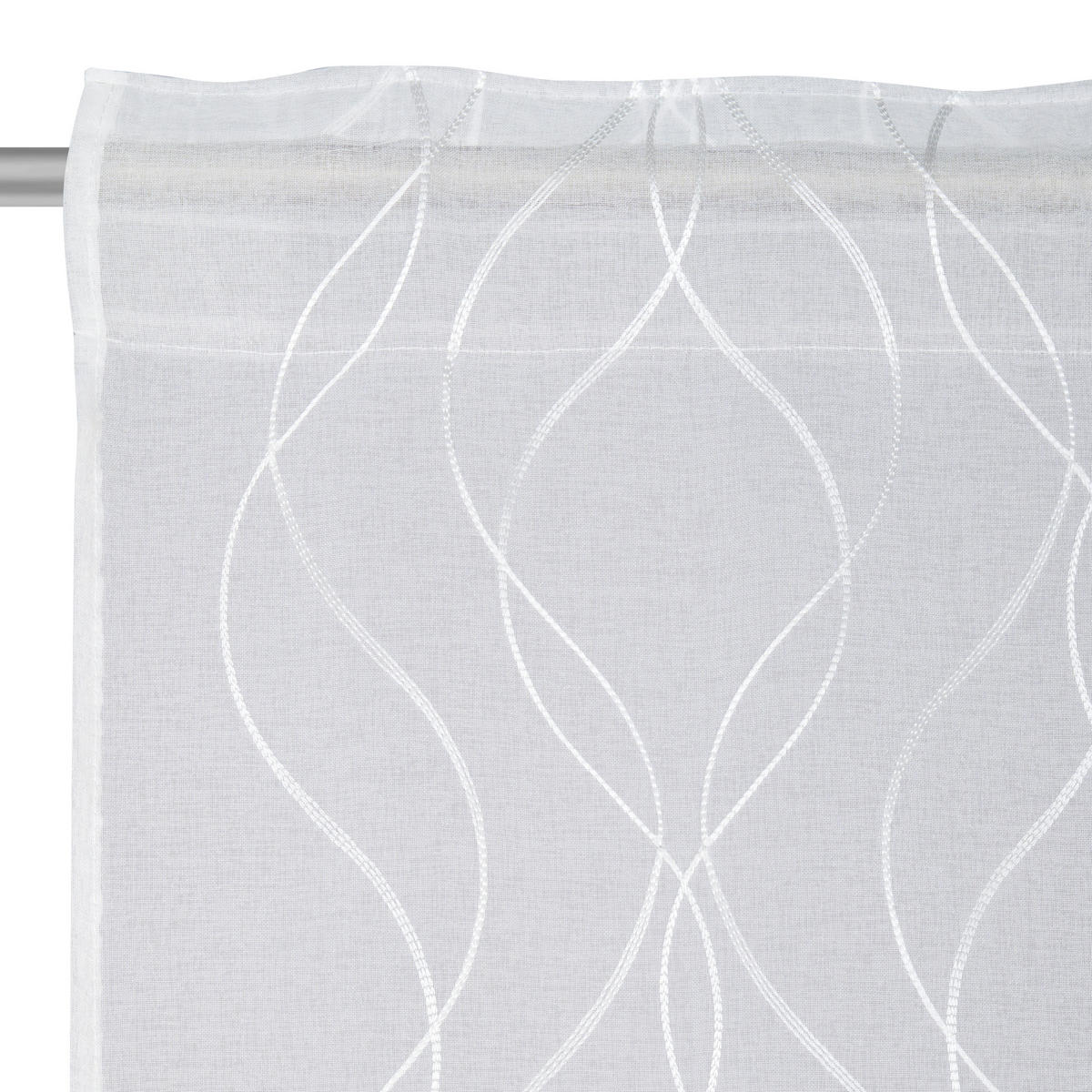 FERTIGVORHANG  - Weiß, Basics, Textil (140/245cm) - Esposa