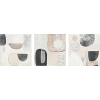 GLASBILD Abstraktes  - Multicolor, Basics, Glas (30/90/1.40cm) - Euroart