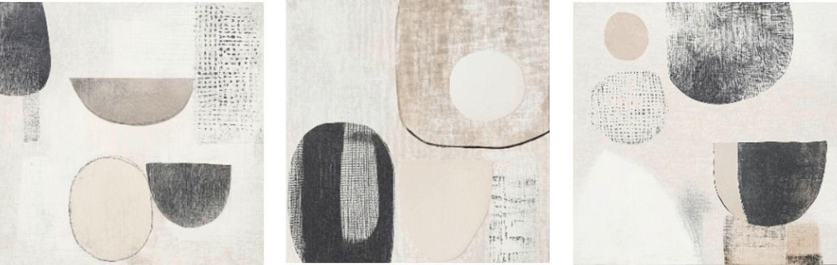 GLASBILD Abstraktes  - Multicolor, Basics, Glas (30/90/1.40cm) - Euroart