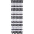 FERTIGVORHANG halbtransparent  - Schwarz, KONVENTIONELL, Textil (140/255cm) - Novel