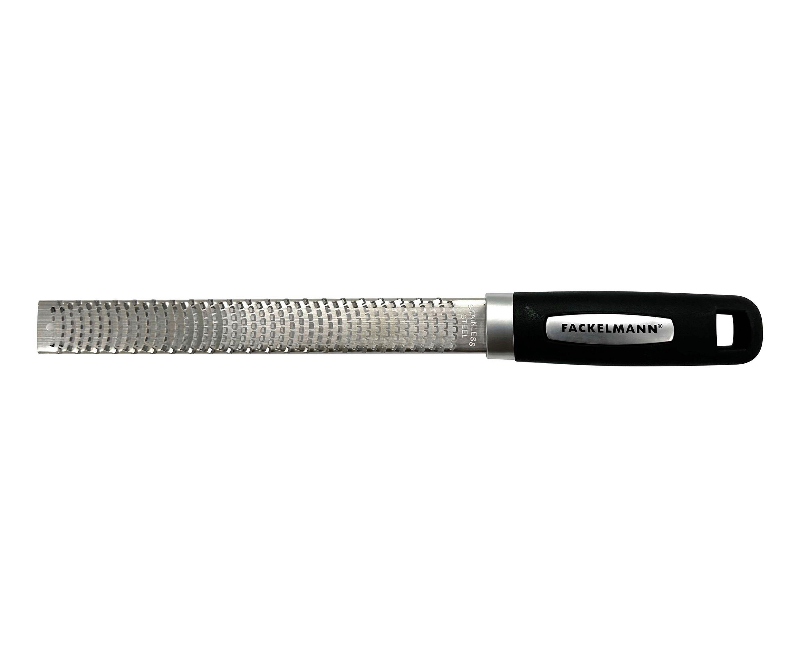 STRÚHADLO - čierna/farba ušľachtilej ocele, Basics, kov/plast (32,5cm) - Homeware Profession.