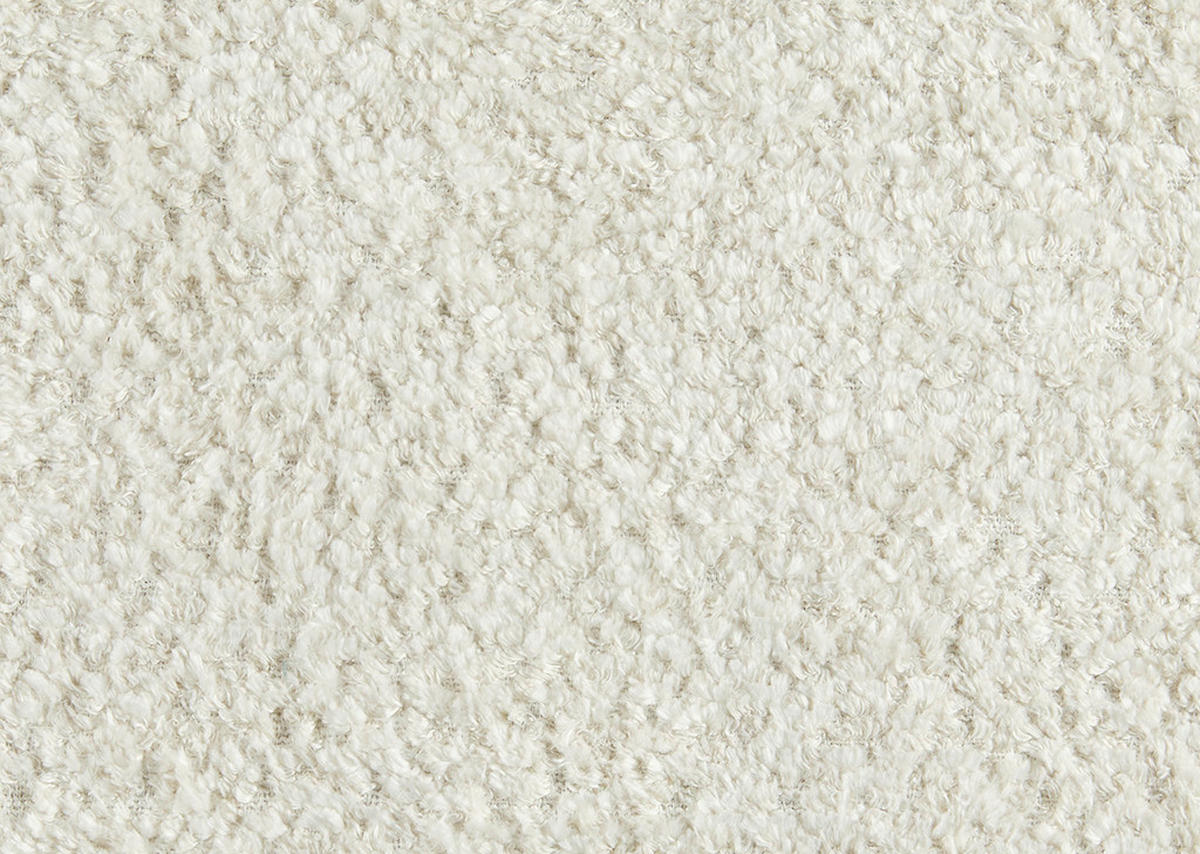 ARMLEHNSTUHL  in Teddystoff  - Ecru/Schwarz, Design, Textil/Metall (62/86/68cm) - Welnova