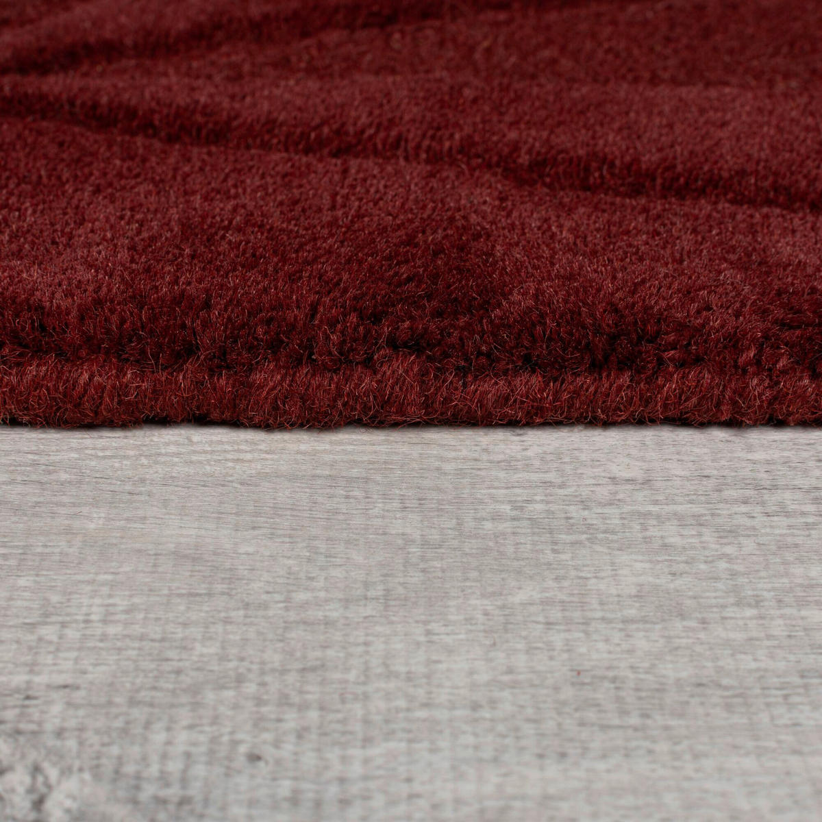 HANDWEBTEPPICH 120/170 cm SHARD Rot  - Rot, KONVENTIONELL, Textil (120/170cm)