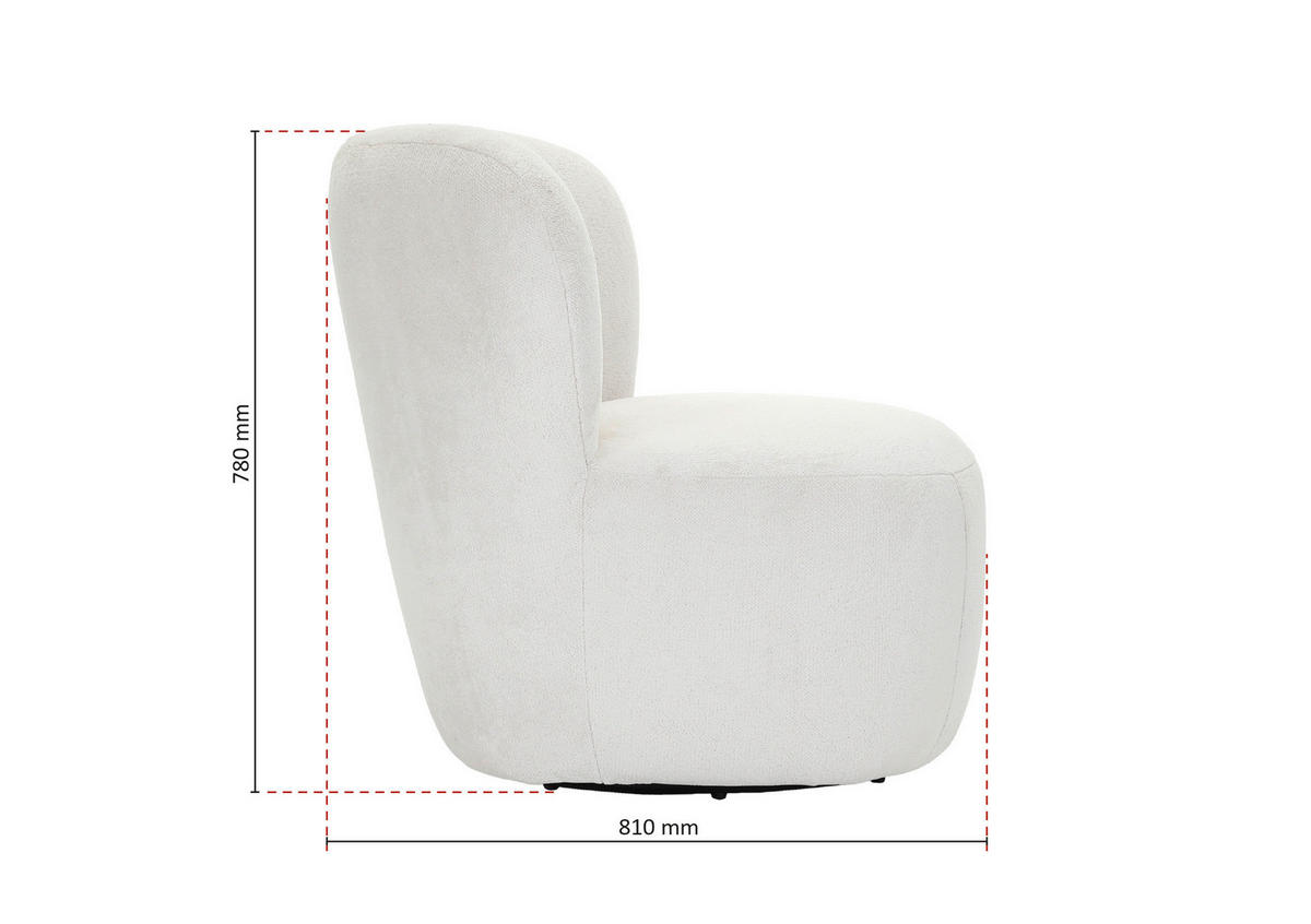 SESSEL in Plüsch Salbeigrün  - Salbeigrün/Schwarz, MODERN, Textil/Metall (82/78/81cm) - Carryhome