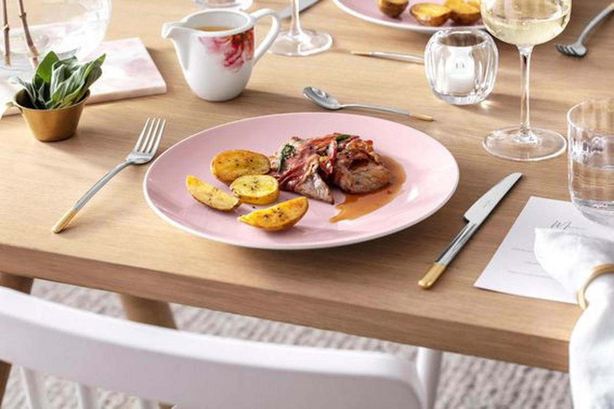 MALI VRČ ZA MLIJEKO  280 ml  ROSE GARDEN  - bijela/ružičasta, Basics, keramika (280ml) - Villeroy & Boch