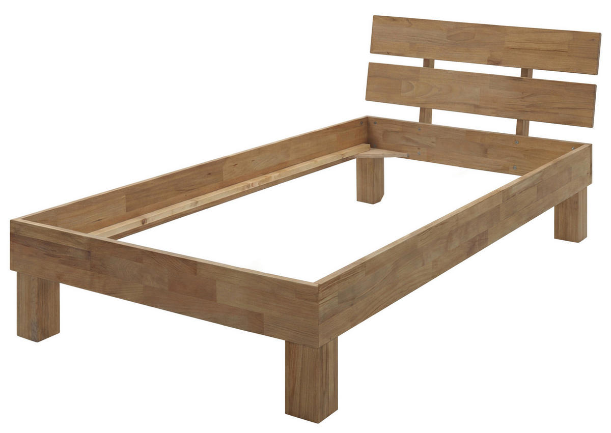 FUTONBETT 90/200 cm  Eichefarben   - Eichefarben, Modern, Holz (90/200cm) - MID.YOU