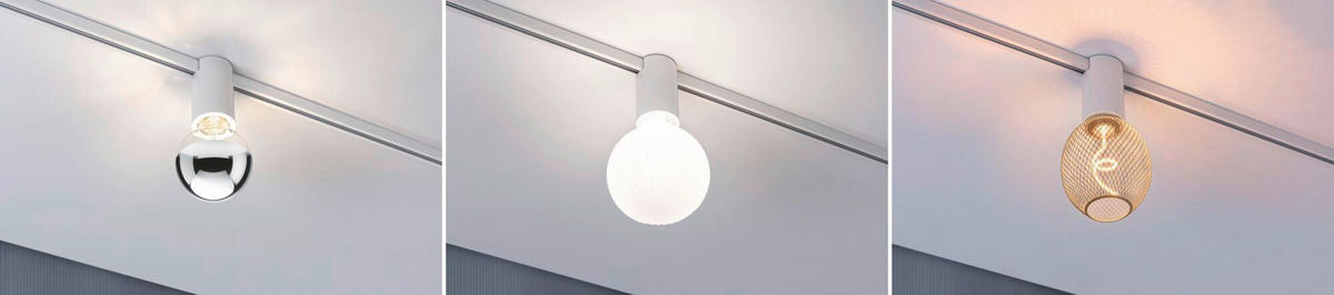 SCHIENENSYSTEM-STRAHLER Socket 5,5/9,6 cm  - Basics (5,5/9,6cm) - Paulmann