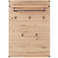 GARDEROBE 5-teilig  in 268/204/41 cm  - Wildeiche/Graphitfarben, Natur, Holz/Holzwerkstoff (268/204/41cm) - Linea Natura