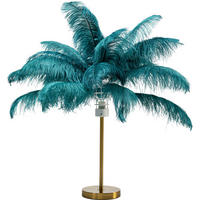 TISCHLEUCHTE - Messingfarben/Grün, MODERN, Metall (50/60/50cm) - Ambia Home