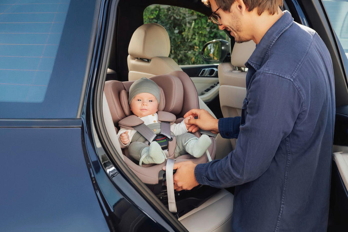 REBOARDER-KINDERSITZ SWIVEL 2  - Beigebraun, Basics, Kunststoff/Textil (44/57/50cm) - Britax Römer