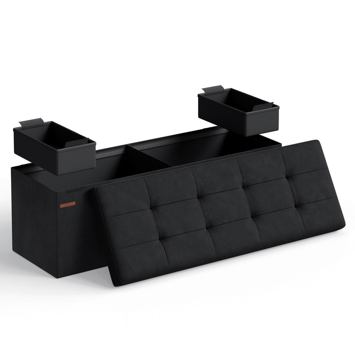 SITZBOX  - Schwarz, Basics, Textil (110/38/38cm)