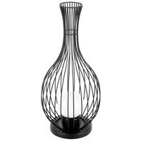 AUßENSTEHLEUCHTE 32/68,5 cm   - Schwarz/Weiß, Design, Kunststoff/Metall (32/68,5cm) - Eglo