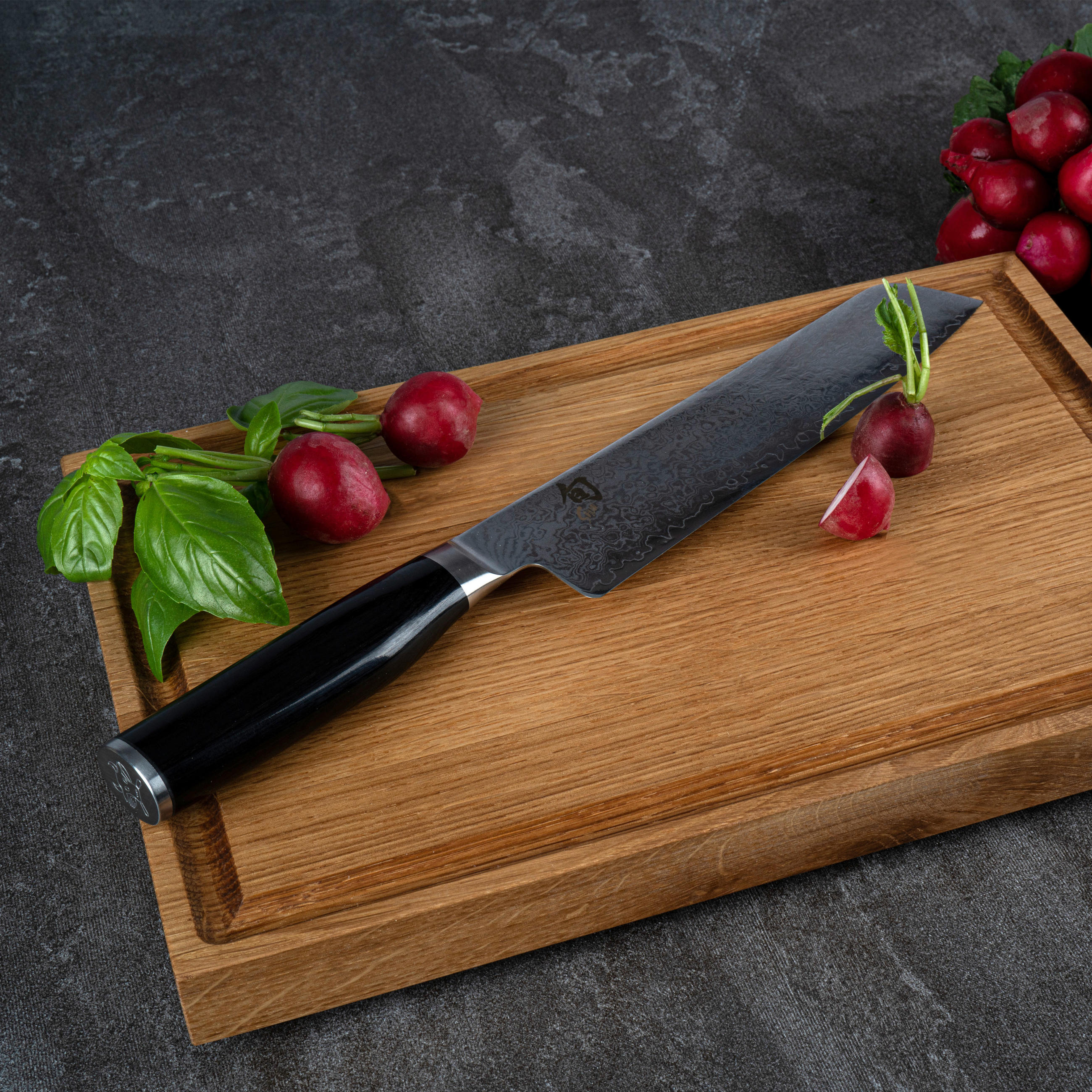 SCHNEIDEBRETT Holz Eiche  - Eichefarben, Basics, Holz (45/3/29,5cm)
