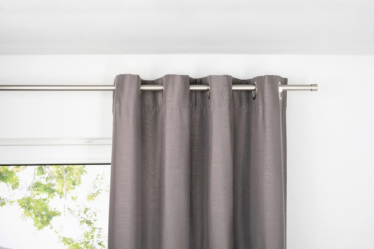 ÖSENSCHAL halbtransparent 135/245 cm   - Grau, Basics, Textil (135/245cm)