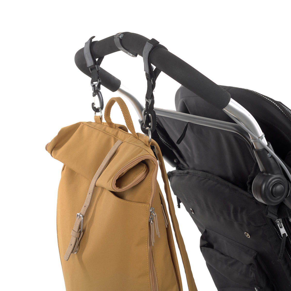 WICKELRUCKSACK Rolltop  - Currygelb, Trend, Textil (30/14,5/46cm) - Lässig