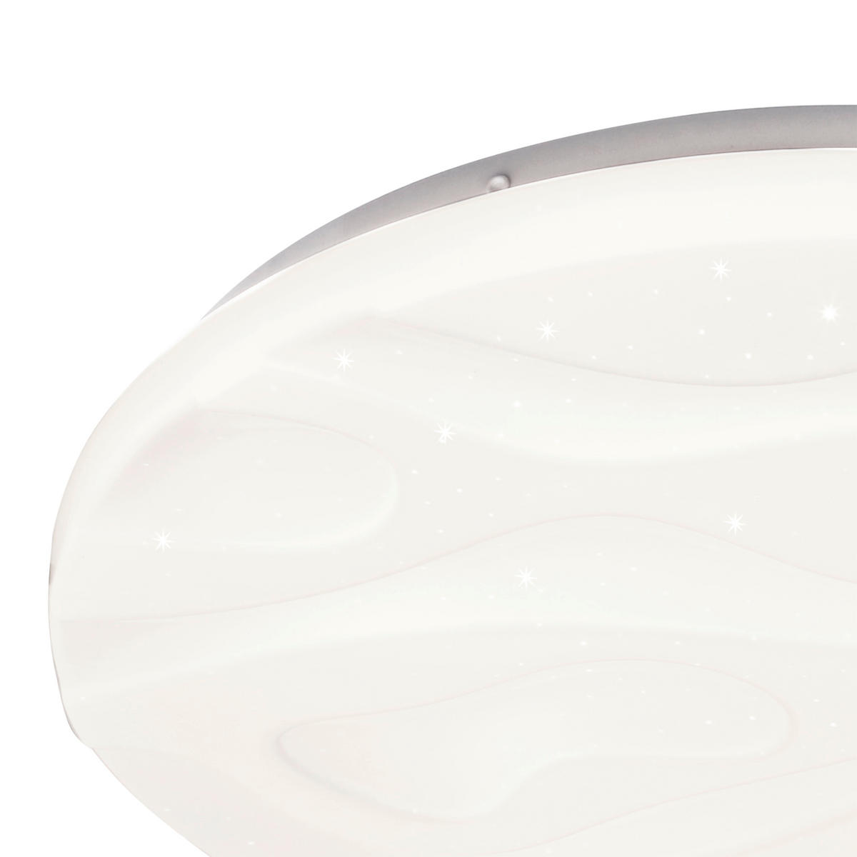 LED-DECKENLEUCHTE 29/29/6 cm   - Weiß, KONVENTIONELL, Kunststoff/Metall (29/29/6cm)