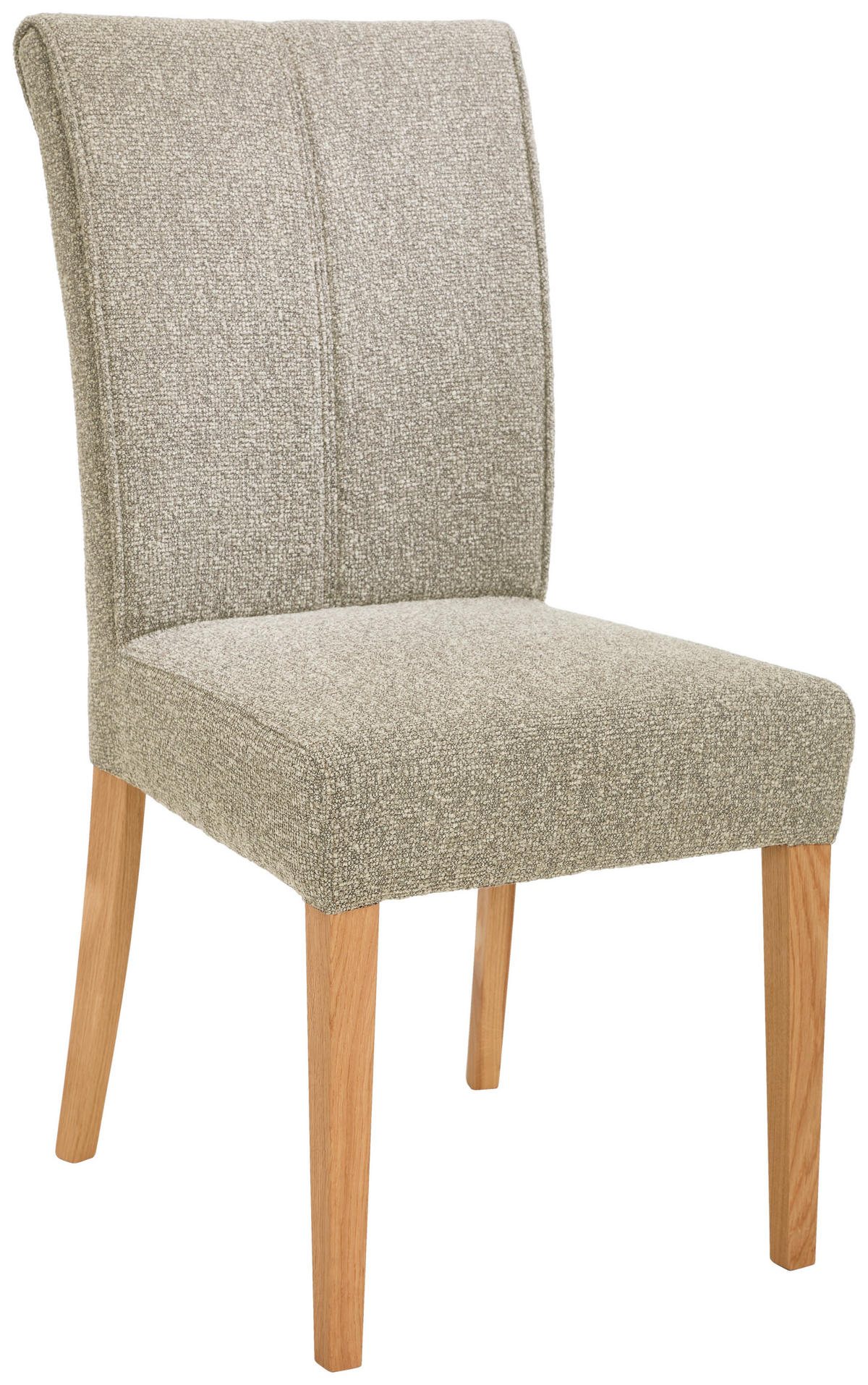 STUHL  Typenauswahl Jacquard, Flachgewebe  Waldgrün  - Waldgrün/Eichefarben, Natur, Holz/Textil (48/97/60,5cm) - Moderano