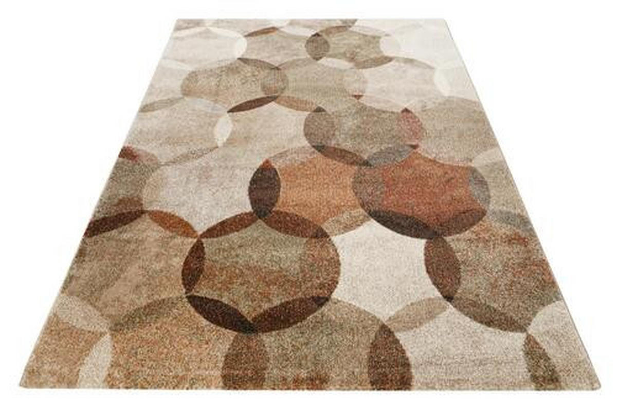 WEBTEPPICH 120/170 cm Modernina Braun, Beige, Rotbraun  - Rotbraun/Beige, Design, Textil (120/170cm) - Esprit