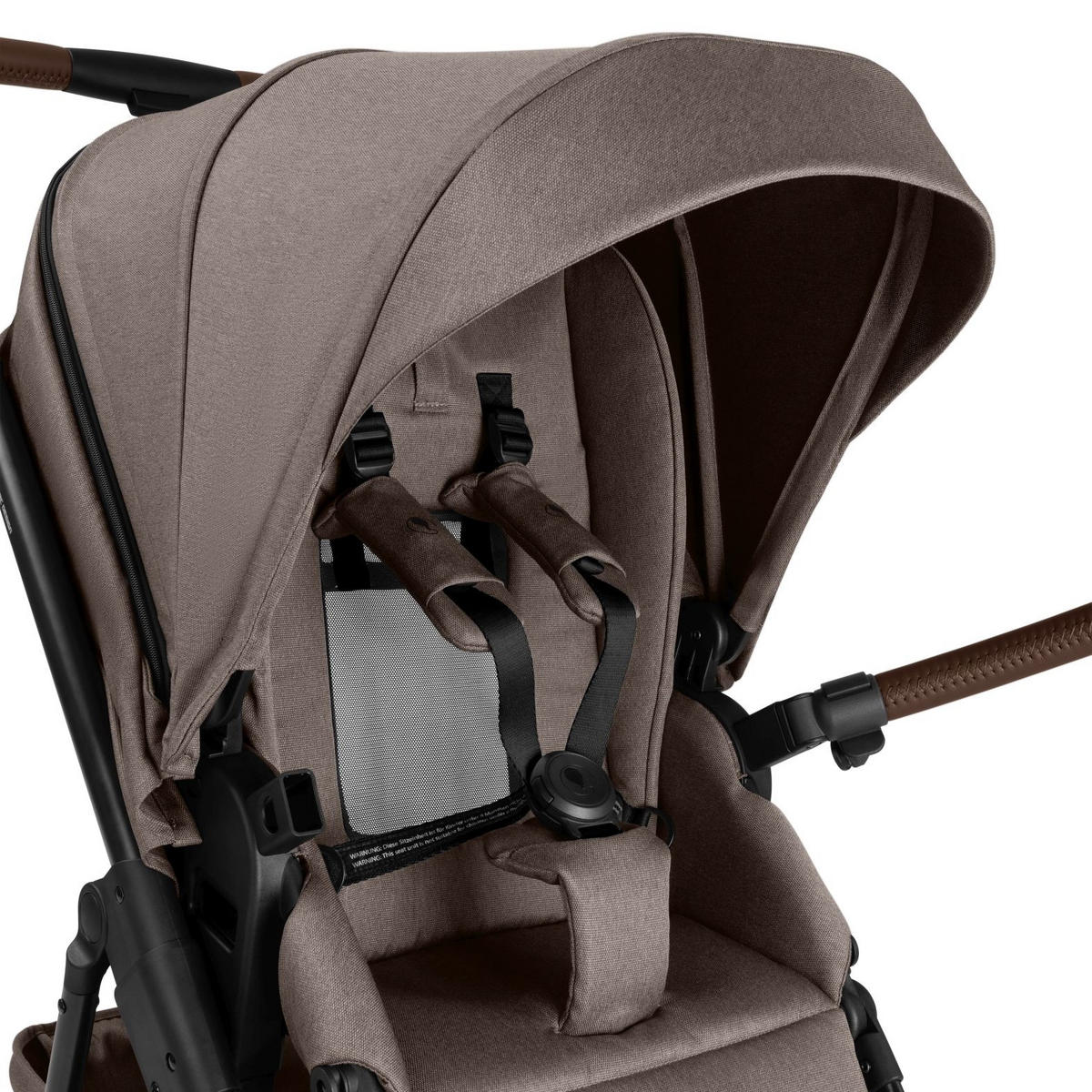 KINDERWAGENSET Salsa 5 Air All In One Set Maxi Cosi  - Sandfarben/Schwarz, Basics, Textil/Metall (95,5/63/118cm) - ABC Design