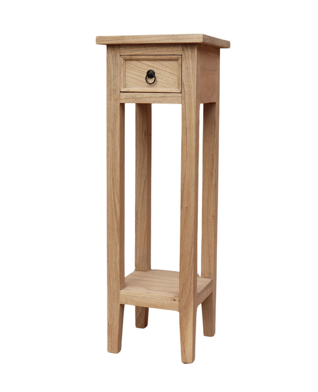 Livetastic Beistelltisch Natur 30x30x90 cm