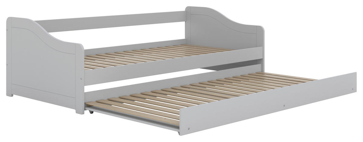 KINDER-/JUNIORBETT 90/200 cm  in Weiß  - Birkefarben/Weiß, MODERN, Holz/Holzwerkstoff (90/200cm) - MID.YOU