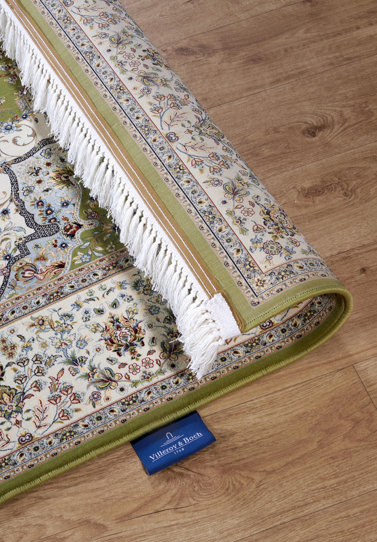 FLACHWEBETEPPICH 190/285 cm Kollektion 1870 Creme, Hellgrün  - Creme/Hellgrün, Design, Kunststoff/Textil (190/285cm) - Villeroy & Boch
