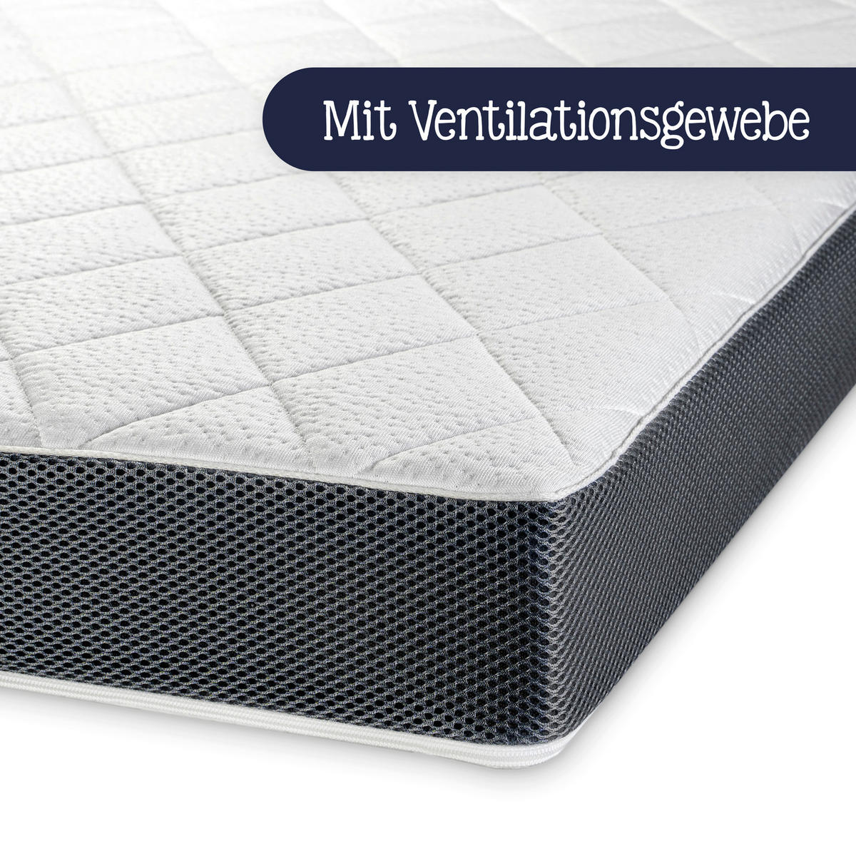 KINDERMATRATZE Höhe ca. 10 cm  - Basics (70/10/140cm) - Zöllner
